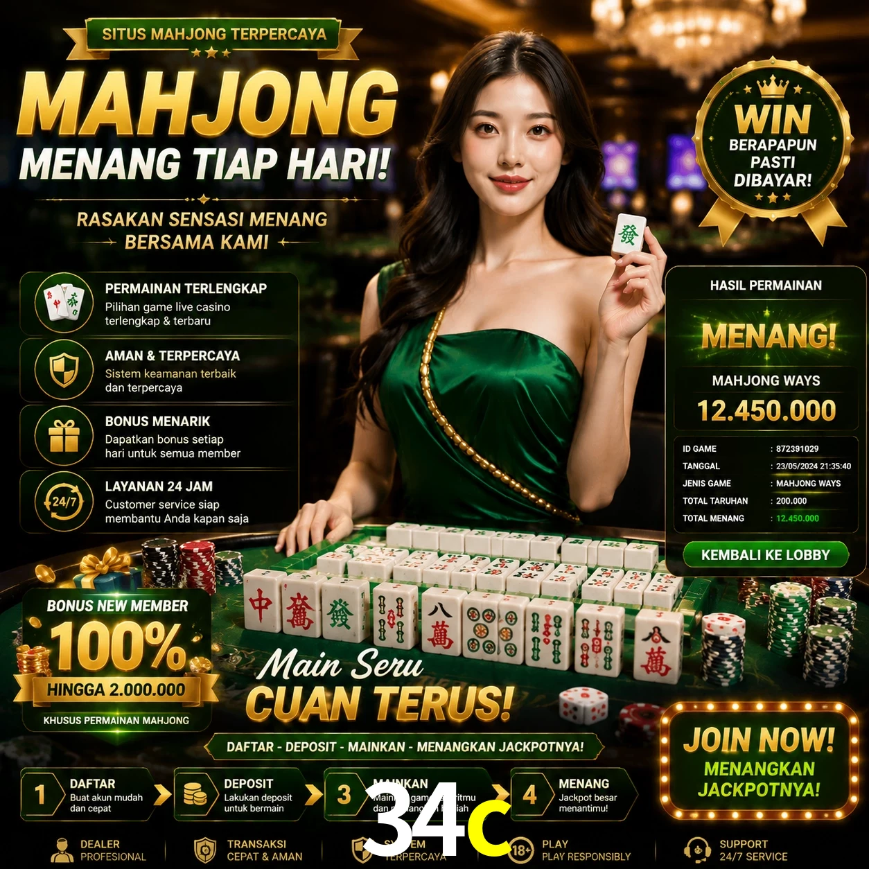 Cashback VIP 34c - reembolso semanal